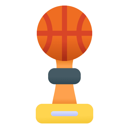 Basketball award sports and competition basketball award shapes and symbols icon Basketball award sports and competition basketball award shapes and symbols icon