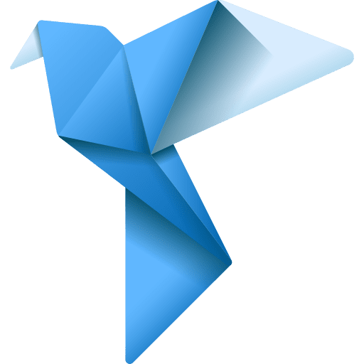 Dove craft fold art and design icon