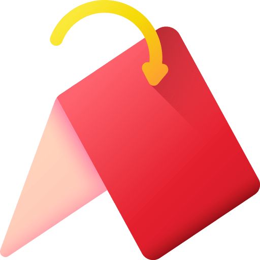 Mountain fold art paper icon