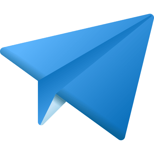 Paper plane paper art origami icon