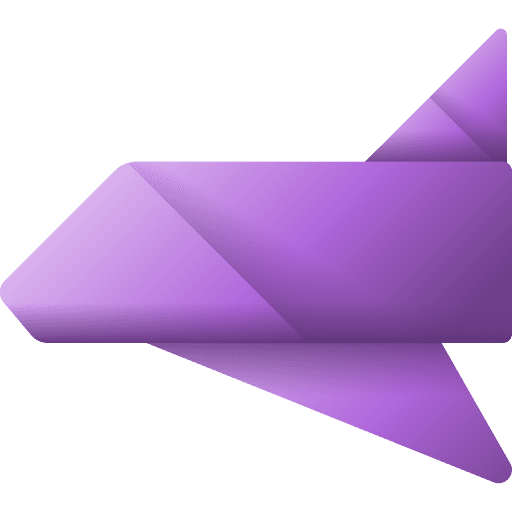 Paper plane art origami art and design icon Paper plane art origami art and design icon