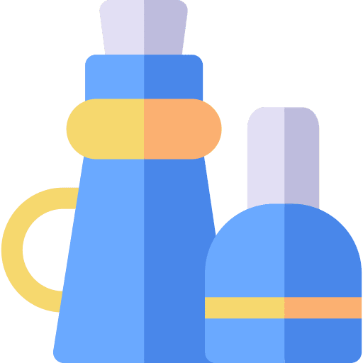 Essential oil treatment serum cosmetics icon