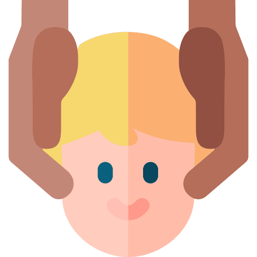 Massage people facial treatment treatment icon