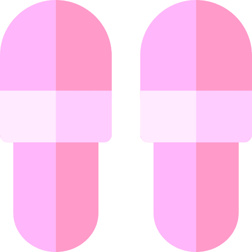 Slippers fashion relaxation slippers icon