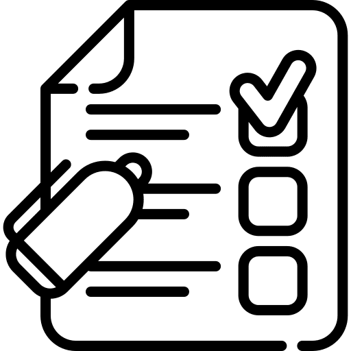 Ballot voting ballot file icon Ballot voting ballot file icon