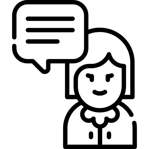 Woman people communications user icon Woman people communications user icon