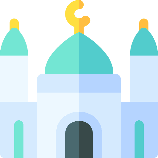 Mosque islam buildings architecture and city icon Mosque islam buildings architecture and city icon