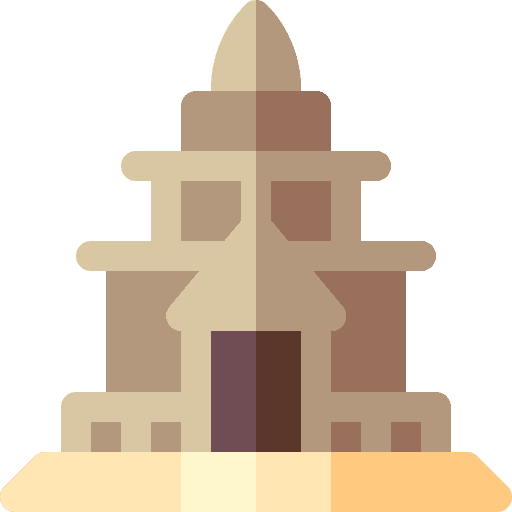 Prambanan temples indonesia monuments icon Prambanan temples indonesia monuments icon