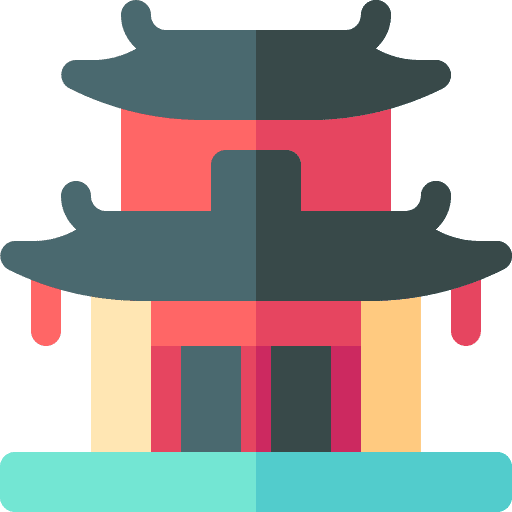 Temple buddhism faith asia icon Temple buddhism faith asia icon