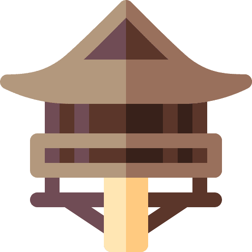 Pagoda landmark chinese temple architecture and city icon Pagoda landmark chinese temple architecture and city icon