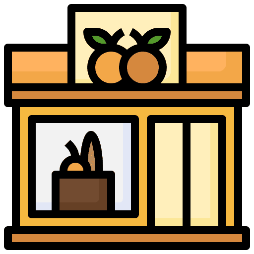 Groceries store groceries store store buildings icon