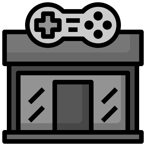 Game store store videogame game store icon