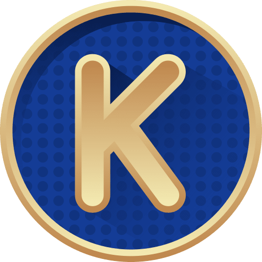 Letter k shadow typography types icon Letter k shadow typography types icon