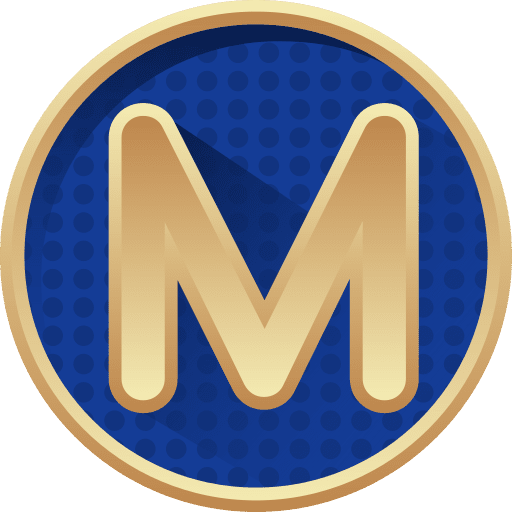 Letter m badges typography types icon Letter m badges typography types icon