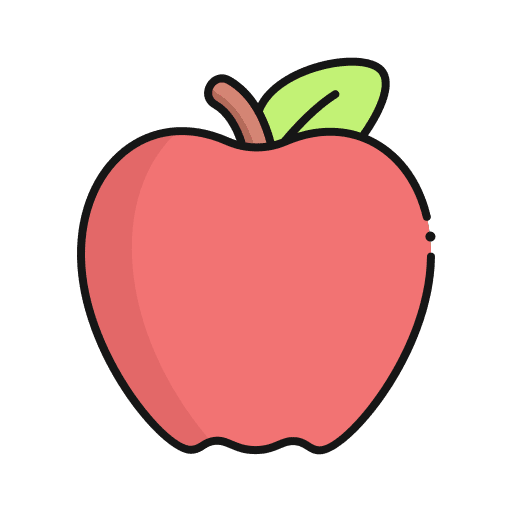 Apple vegan apple fruit icon Apple vegan apple fruit icon