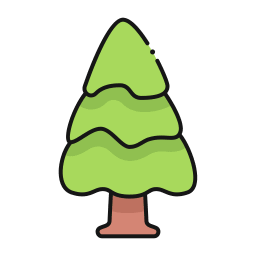 Pine pine tree forest pine icon