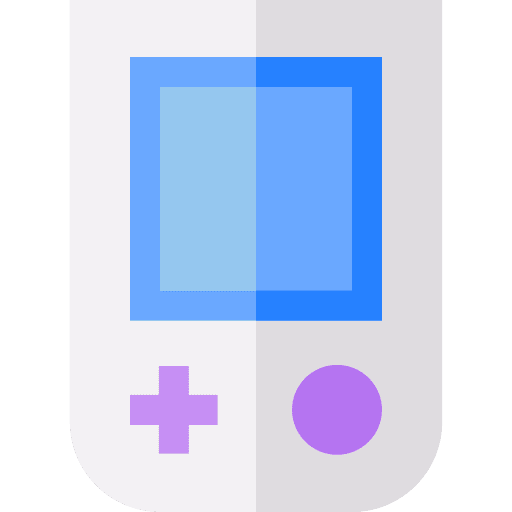 Handheld console gamepad game controller video console icon