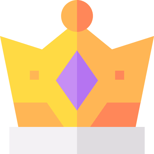 Crown king prince princess icon Crown king prince princess icon