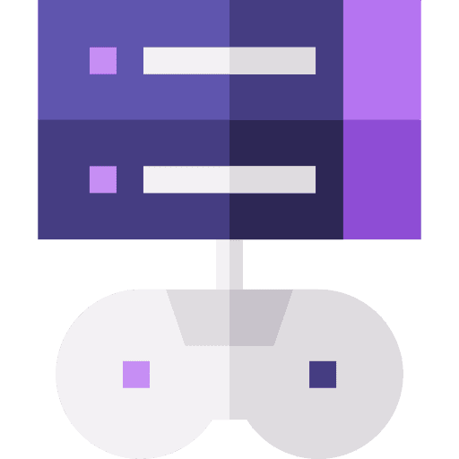 Database video games networking database icon Database video games networking database icon