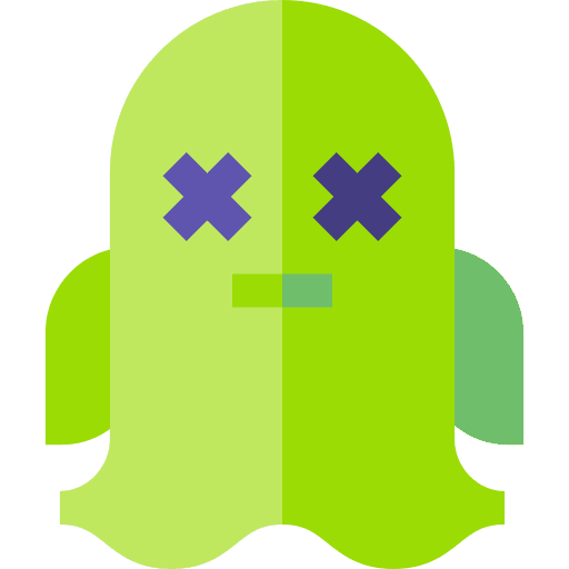 Ghost carnival spooky terror icon Ghost carnival spooky terror icon
