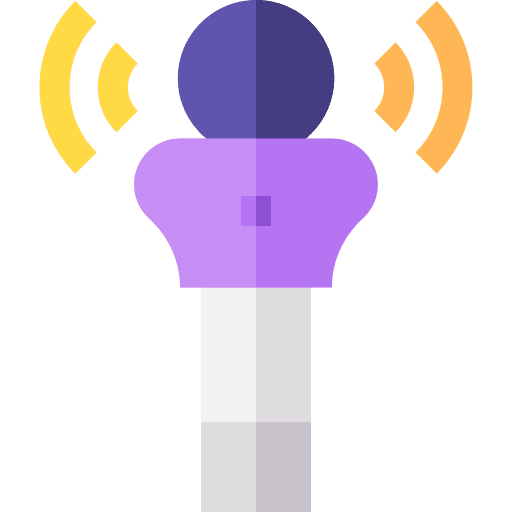 Microphone audio technology electronics icon Microphone audio technology electronics icon