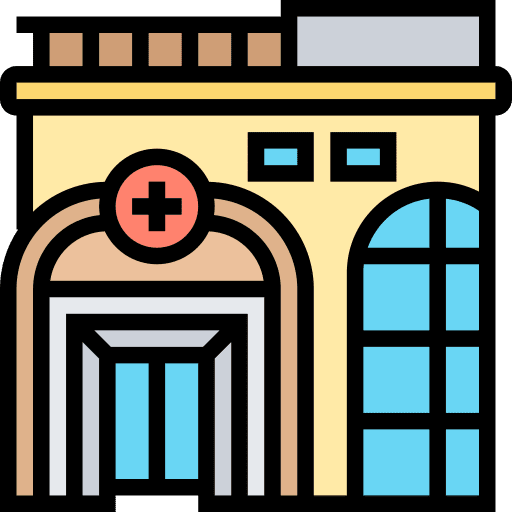 Health clinic urban health clinic hospital icon Health clinic urban health clinic hospital icon