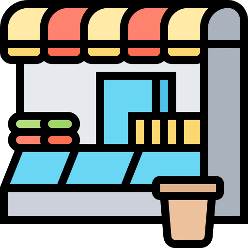 Newsstand newsstand kiosk real estate icon Newsstand newsstand kiosk real estate icon