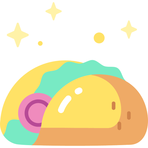 Taco sandwich cultures mexican food icon