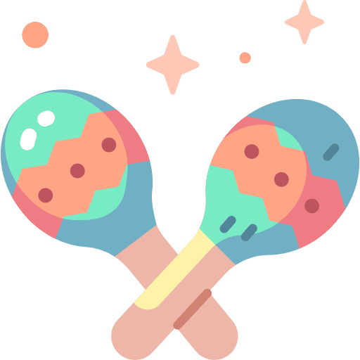 Maracas shaker music and multimedia maracas icon Maracas shaker music and multimedia maracas icon