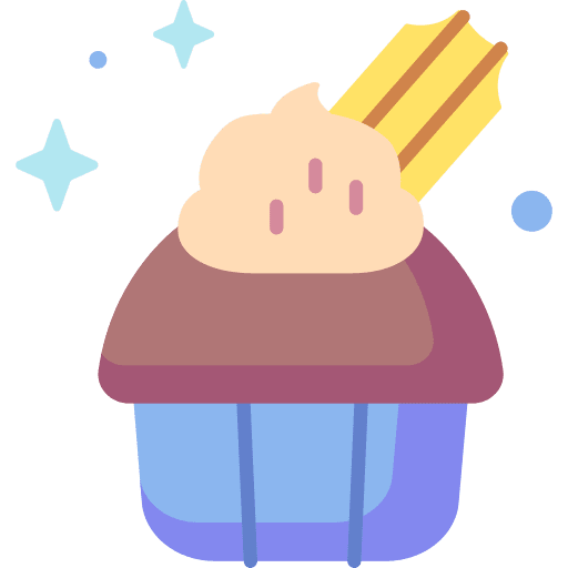 Cupcake dessert sweet bakery icon Cupcake dessert sweet bakery icon
