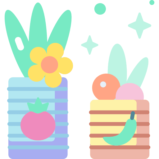 Plant pot plant pot reuse can icon Plant pot plant pot reuse can icon
