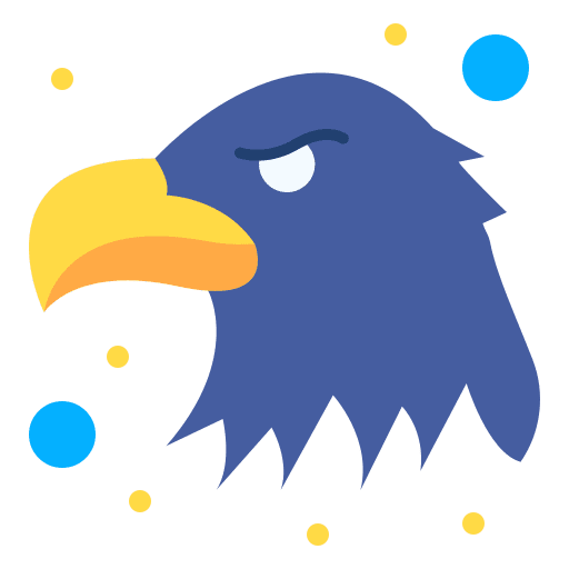 United states of america usa cultures animals icon