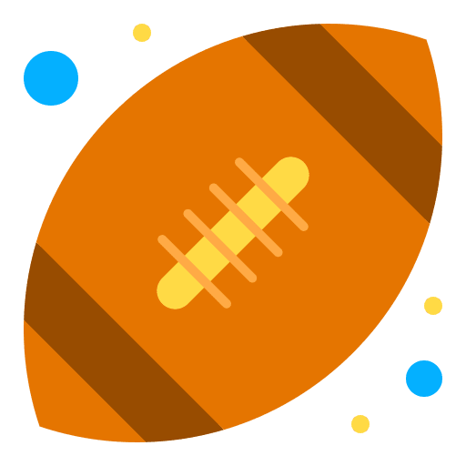 American football american football sport equipment play icon