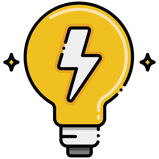 Electrical energy ecology and environment electricity charge icon