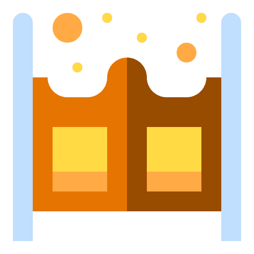 Saloon western saloon door icon