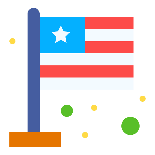 United states of america flag flags nation icon