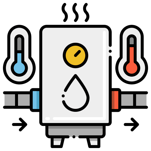 Water heater plumber water heater water icon