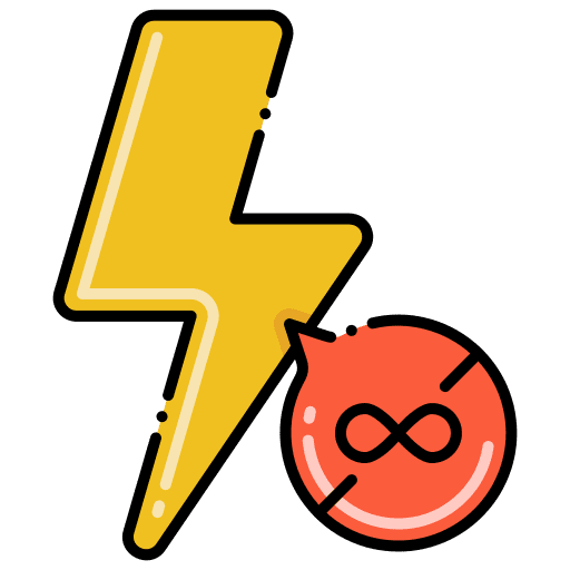 Energy source saving intermission reuse icon