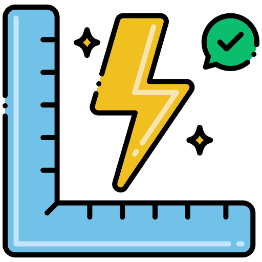 Energy sources ecology and environment electronics performance icon