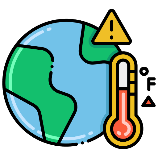 Global warming global warming warming temperature icon