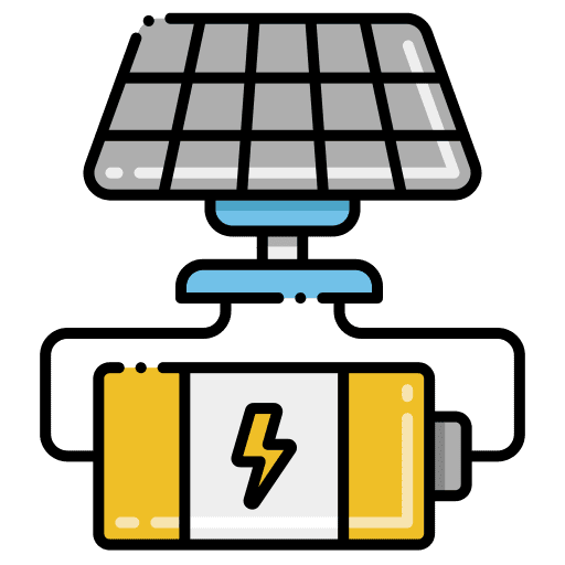 Grids storage grids renewable energy icon