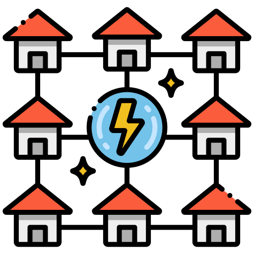 Infrastructure infrastructure saving renewable energy icon