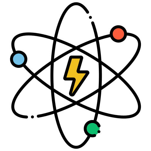 Science and tech sustainable energy renewable energy chemistry icon