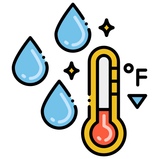 Water cooler h2o cold cooling icon