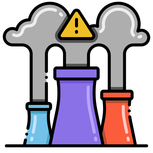 Air pollution air pollution pollution smoke icon