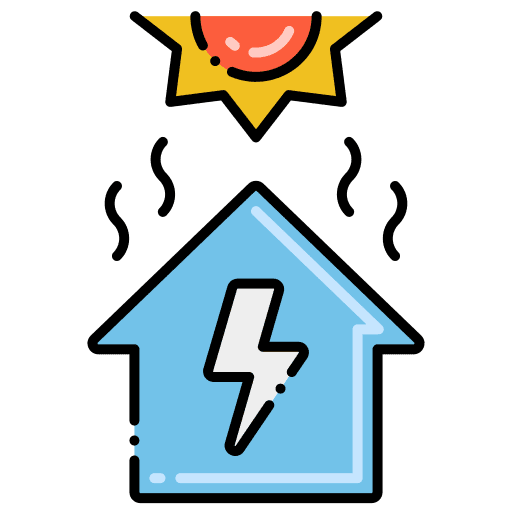 Solar energy power energy power solar icon