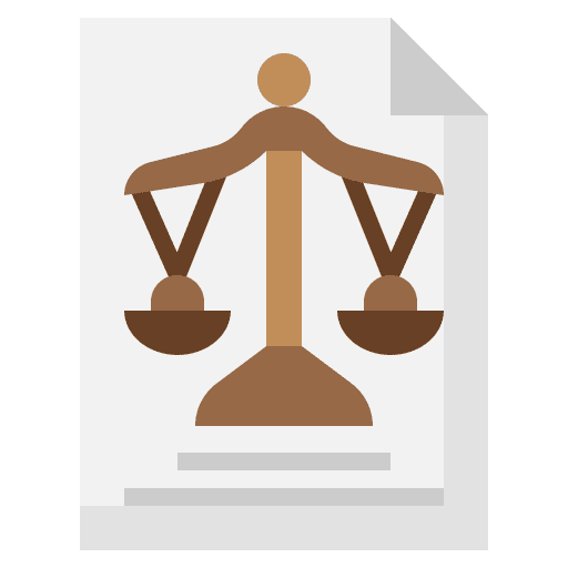 Court court files and folders business icon Court court files and folders business icon