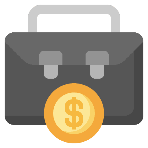 Portfolio portfolio travel business and finance icon