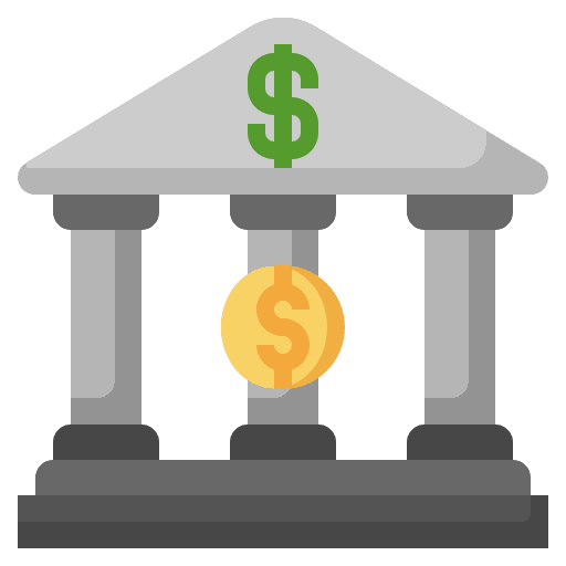 Bank bank banking museum icon Bank bank banking museum icon