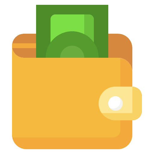 Wallet finance business and finance wallet icon Wallet finance business and finance wallet icon